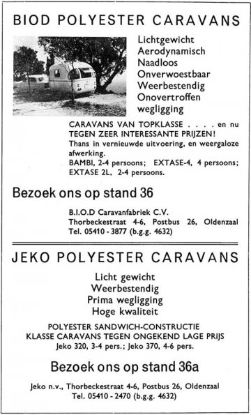 BIOD en JEKO advertentie